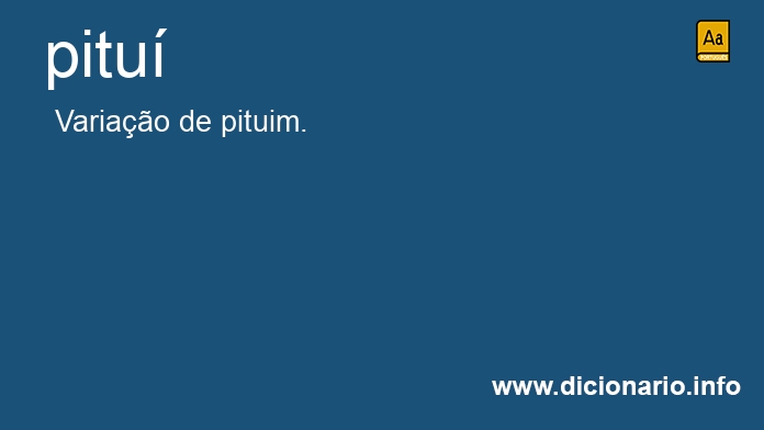 Significado de pitus