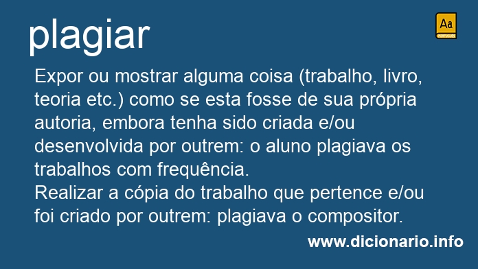 Significado de plagiaro