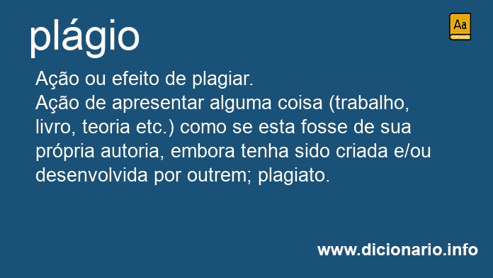 Significado de plgio