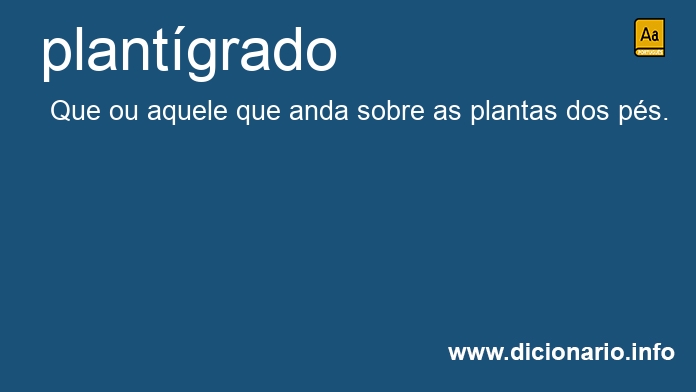 Significado de plantgrado