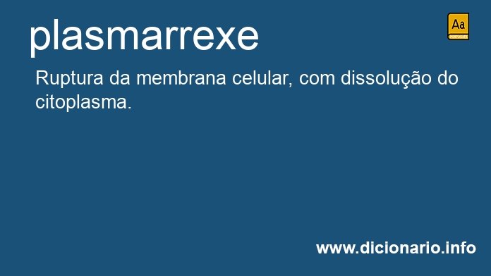 Significado de plasmarrexe