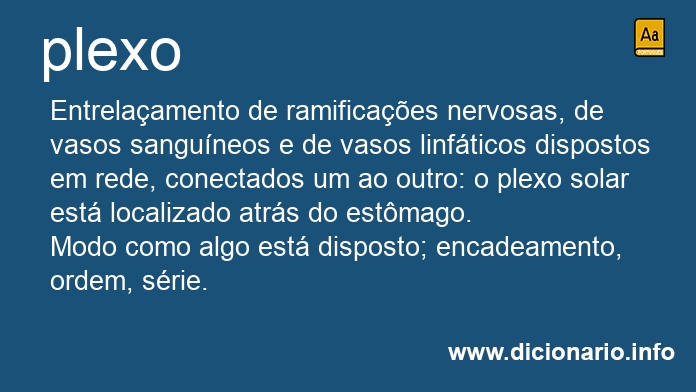 Significado de plexos