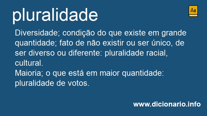 Significado de pluralidade