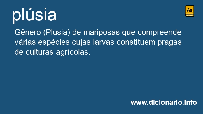 Significado de plsia