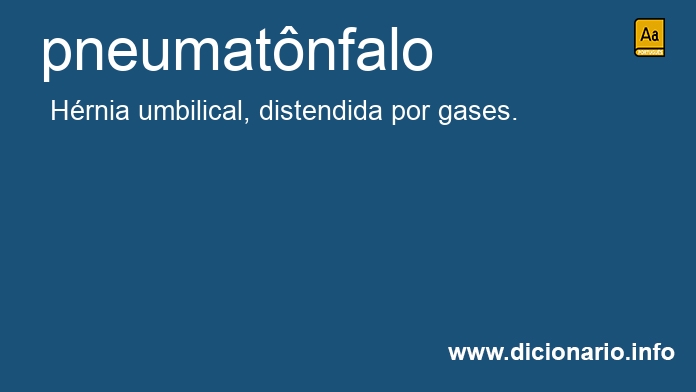 Significado de pneumatnfalo