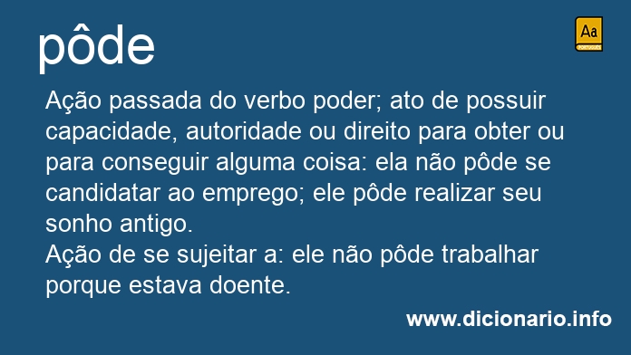 Significado de pde