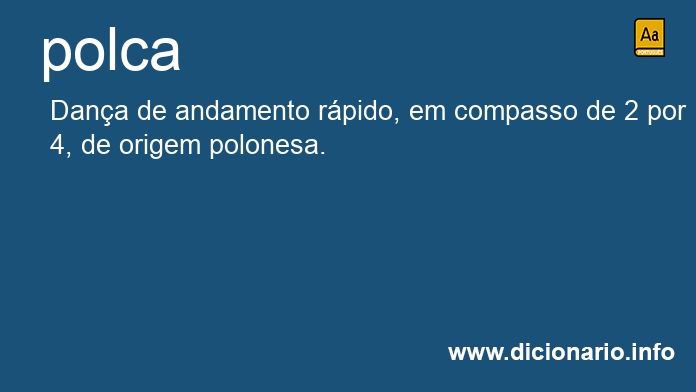 Significado de polca