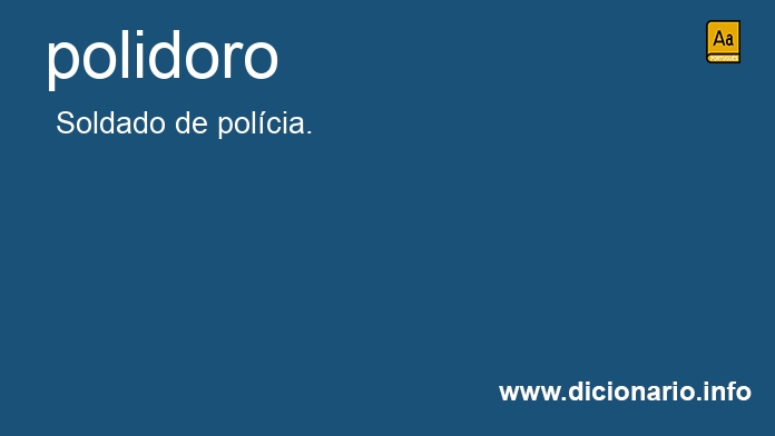 Significado de polidoro