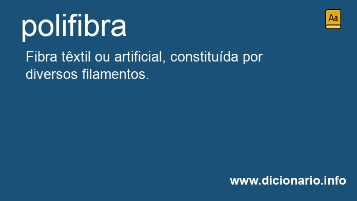 Significado de polifibra