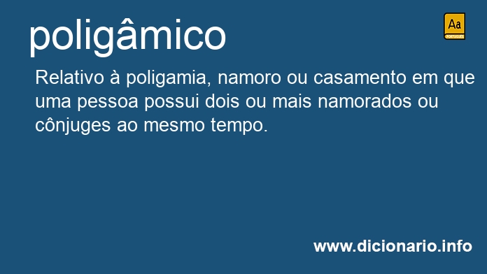 Significado de poligmico