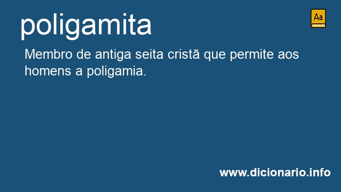 Significado de poligamita
