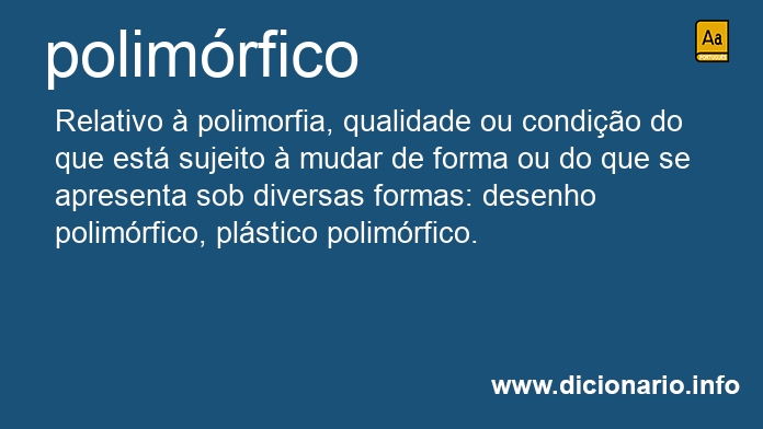 Significado de polimrfico