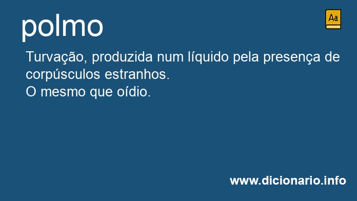 Significado de polma