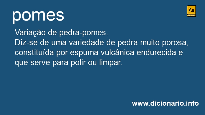 Significado de pomes