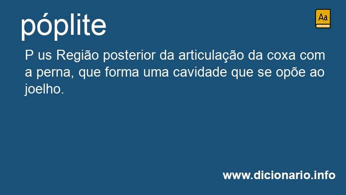 Significado de pplite