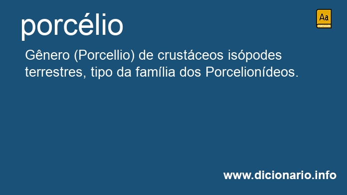 Significado de porclio