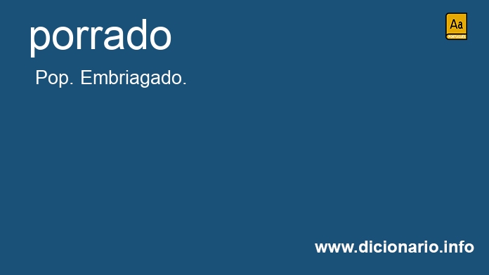 Significado de porrado