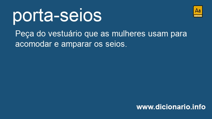 Significado de porta-seios