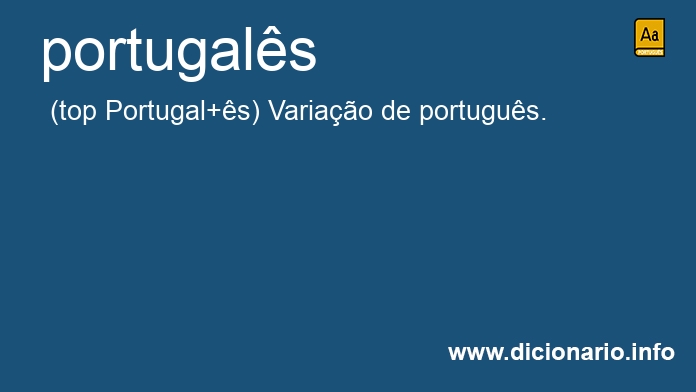Significado de portugals