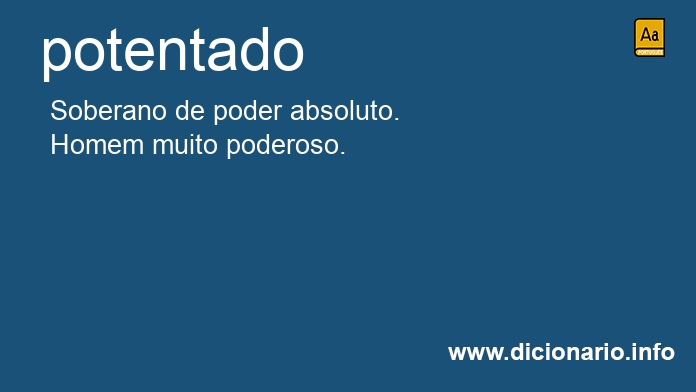 Significado de potentada