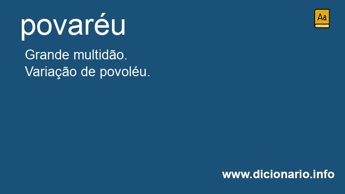 Significado de povaru