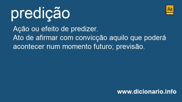 Significado de predies