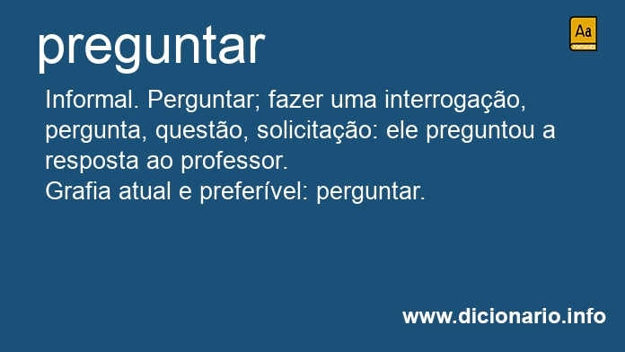 Significado de preguntas