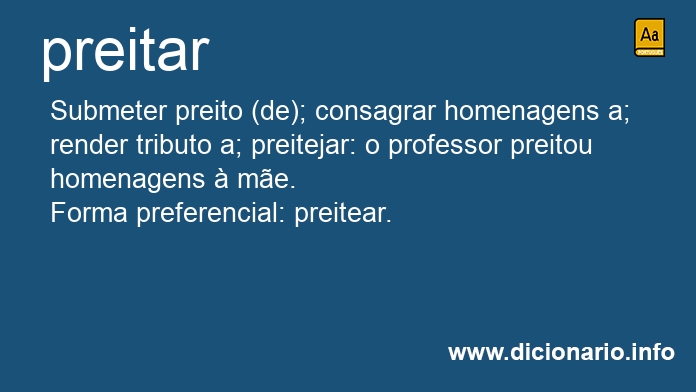 Significado de preitam