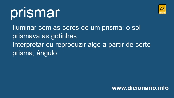 Significado de prismam