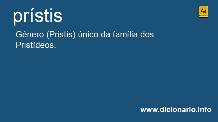 Significado de prstis