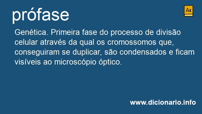 Significado de prfase
