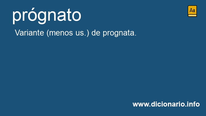 Significado de prgnato