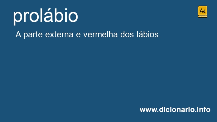 Significado de prolbio