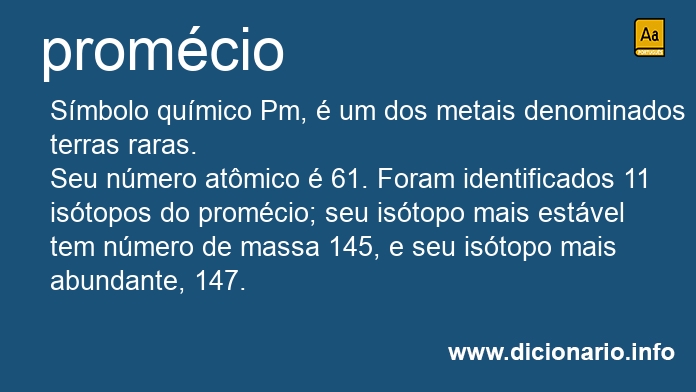 Significado de promcio