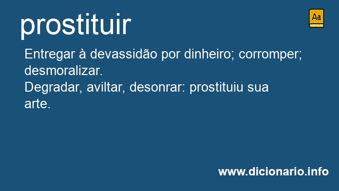 Significado de prostitueis