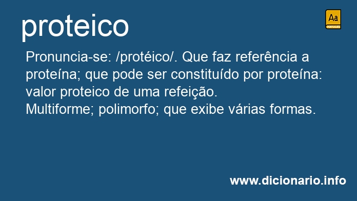 Significado de proteico