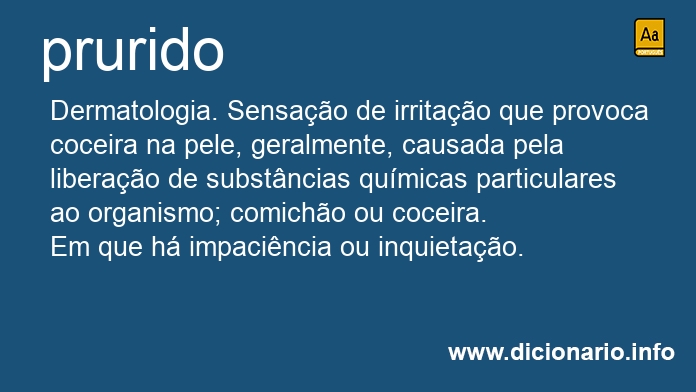 Significado de prurido