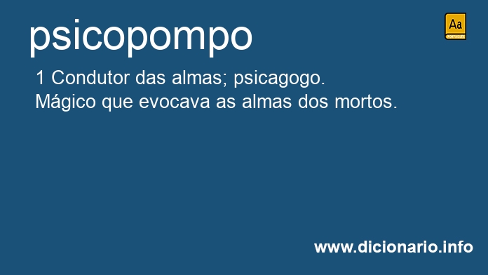 Significado de psicopompa