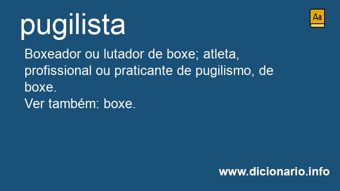 Significado de pugilistas