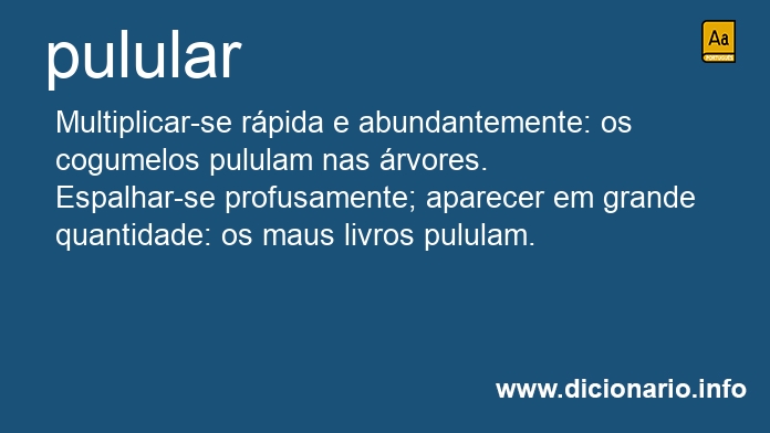 Significado de pululam