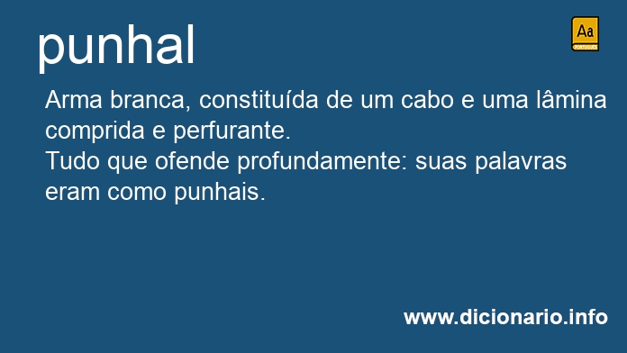 Significado de punhais