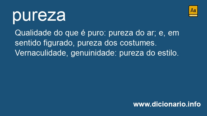 Significado de pureza