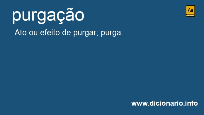 Significado de purgao