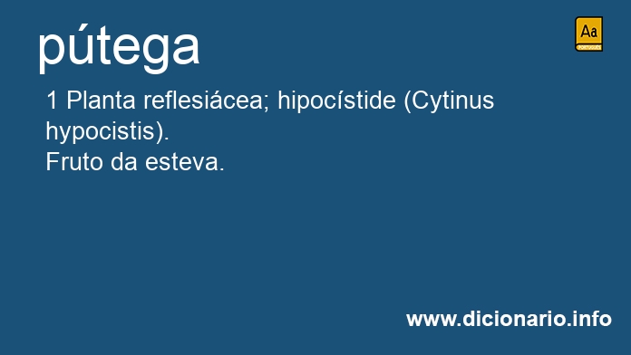 Significado de ptega