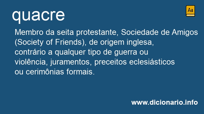 Significado de quacre