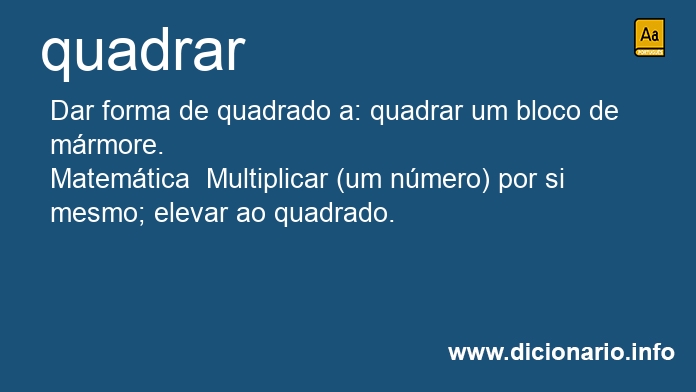 Significado de quadrreis