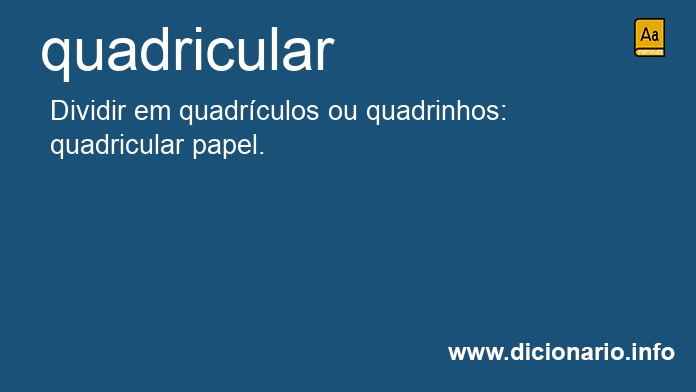Significado de quadricular