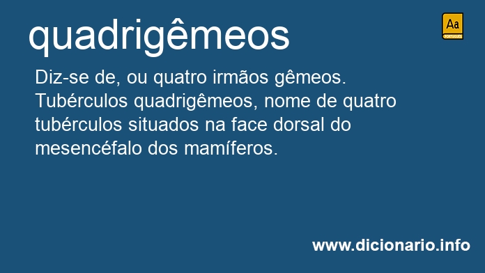 Significado de quadrigmeos