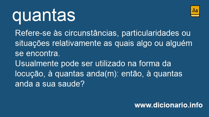 Significado de quantas