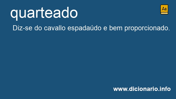 Significado de quarteado